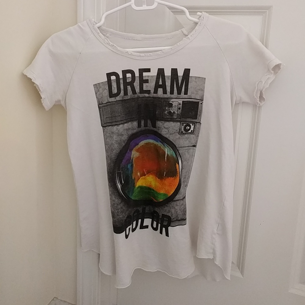 Distressed t-shirt